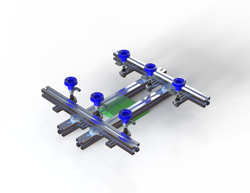 [EOT0004045] Basic EOAT KIT with 400x400 back plate 6 vacuum cup