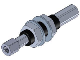 [8.Y00068] Threaded-body non-rotative suspensions M10-S11-M5